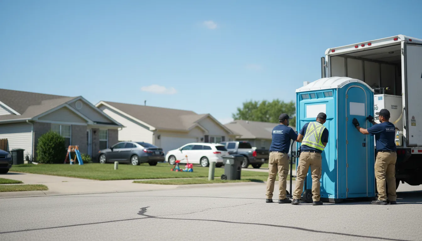 Standard Porta Potty Rentals in Pleasant Lake, MI near me